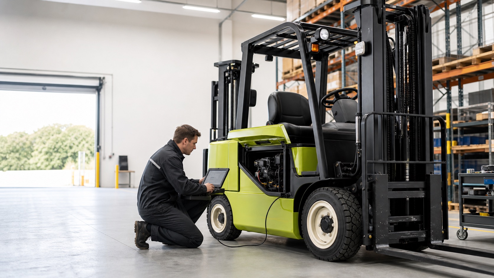 WRMH Clark forklift diagnostic and support image