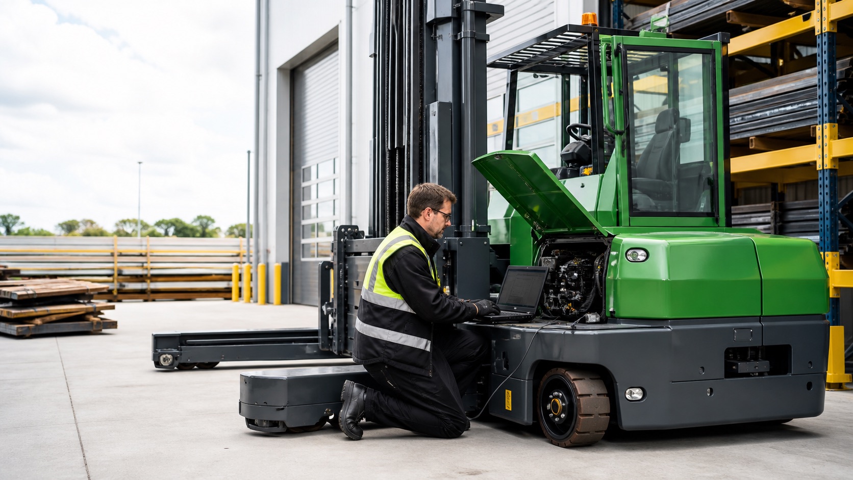 WRMH Combilift forklift diagnostic and support image