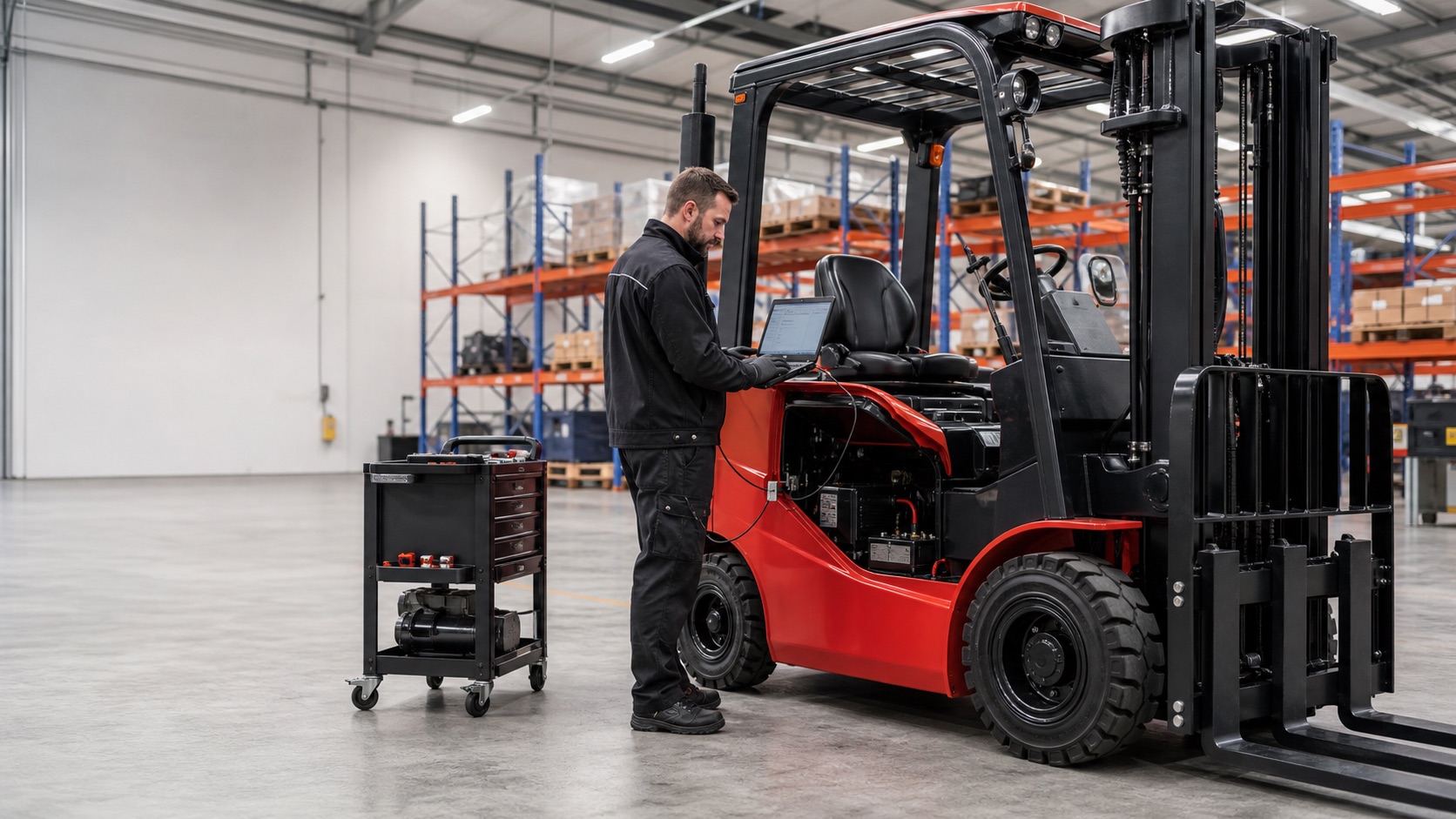 WRMH Hangcha forklift diagnostic and support image