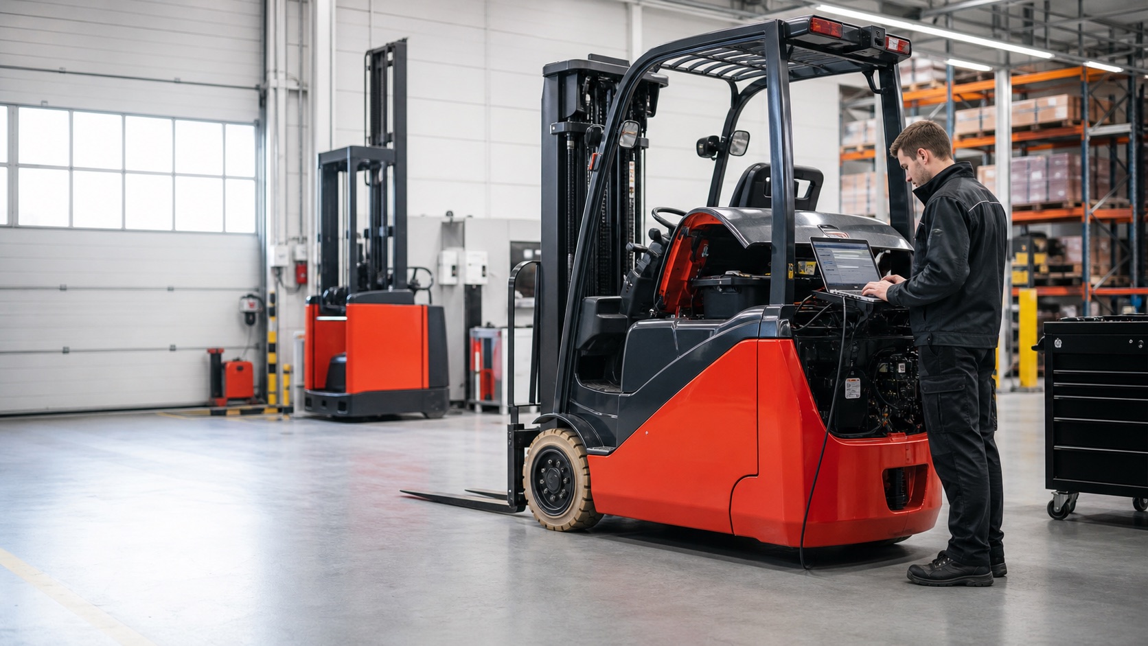 WRMH Toyota forklift diagnostic and support image