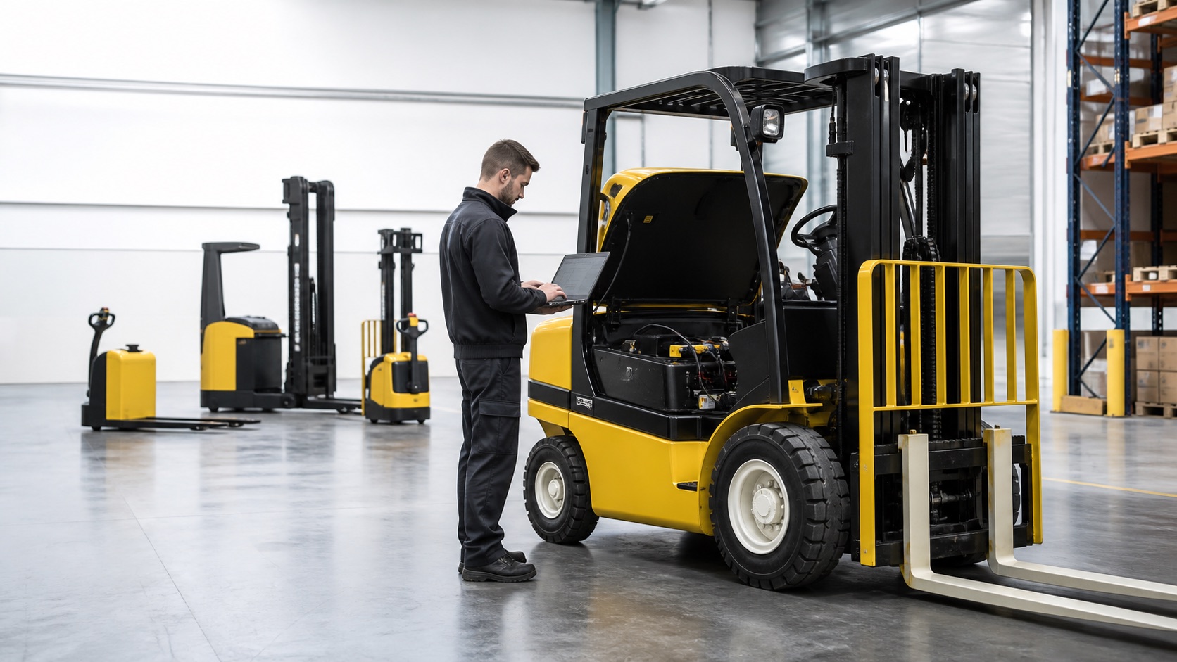 WRMH Yale forklift diagnostic and support image