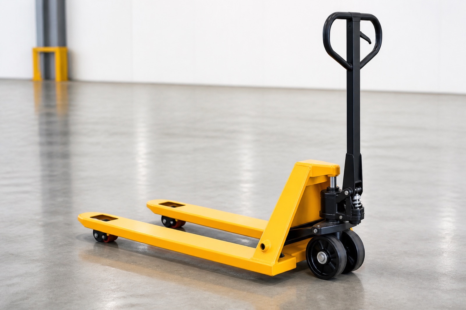 General purpose steel hand pallet truck example