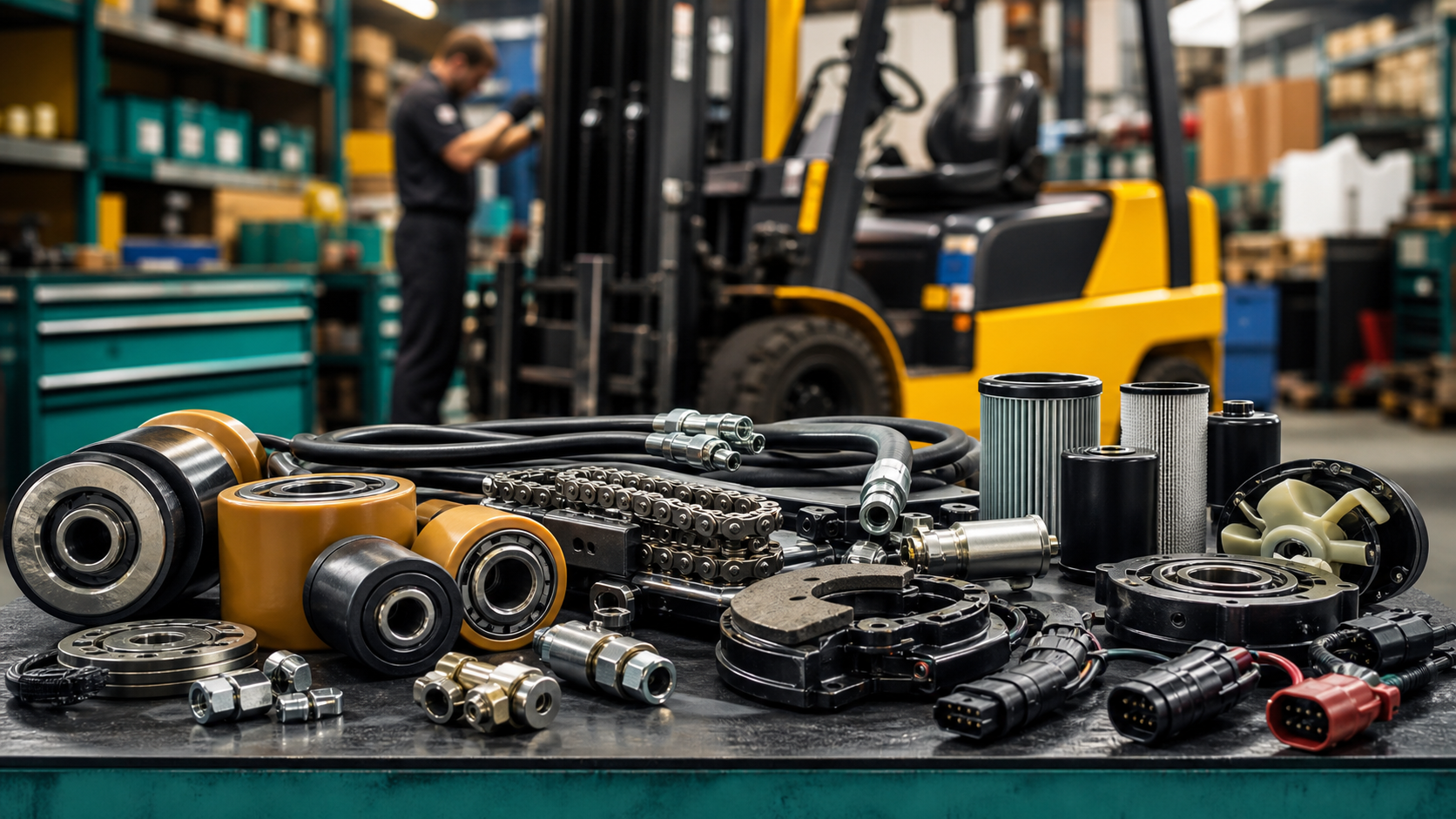 Forklift parts and service support for all makes and models